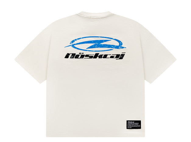 DISTRESSED CHEST LOGO TEE