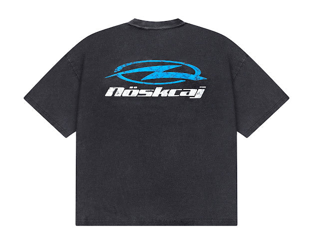 DISTRESSED CHEST LOGO TEE
